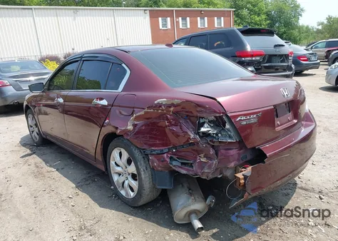2008 Honda Accord 3.5 Ex-L from USA, damaged, VIN 1HGCP36818A077068